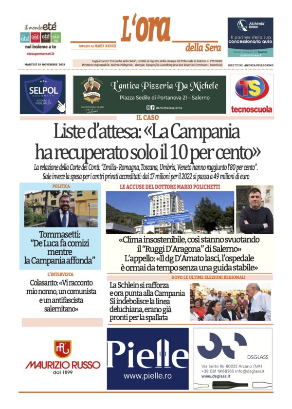 ORA 19 novembre 2024