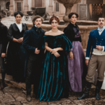 Nella foto il cast della serie I Leoni di Sicilia