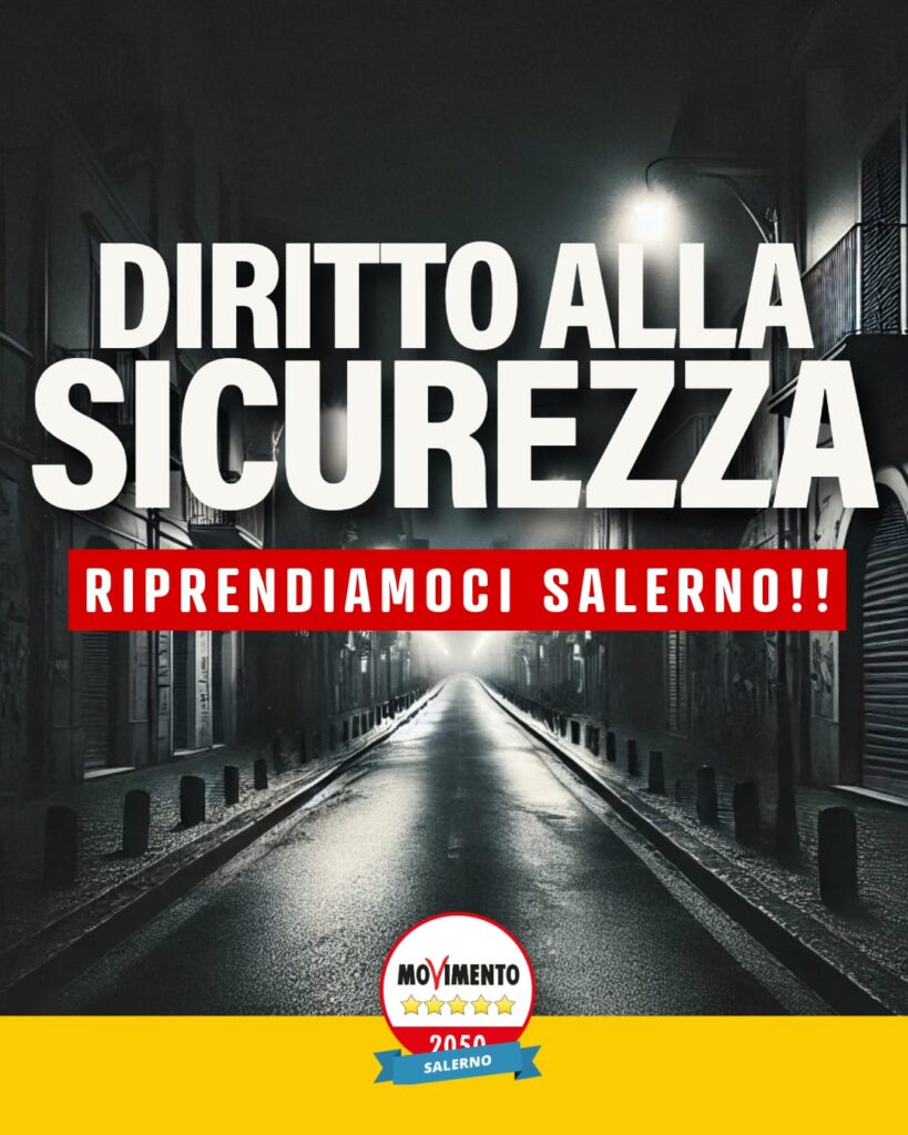 A Salerno la sicurezza è inesistente!
