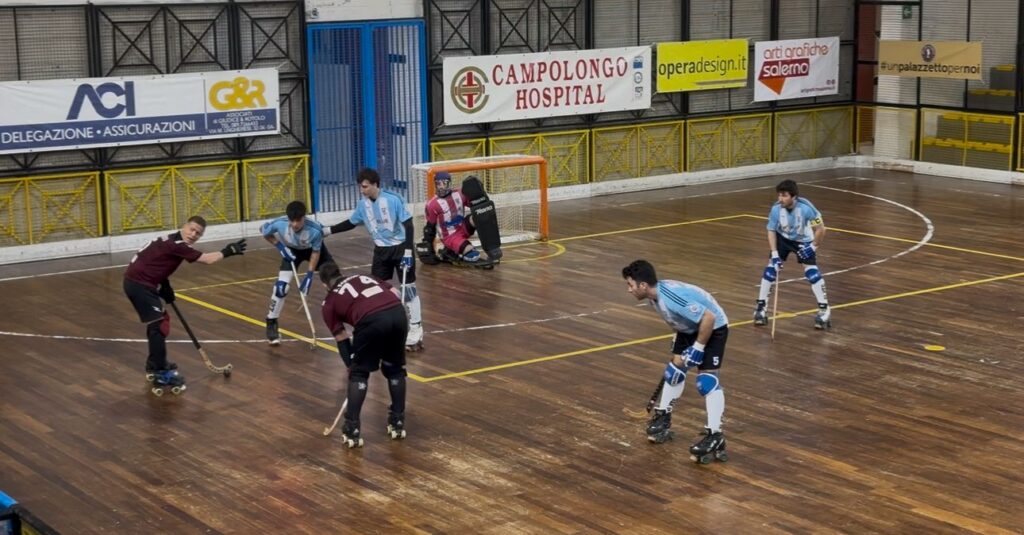 Roller Salerno lotta ma cede al Castiglione: 3-5 al Palatulimieri