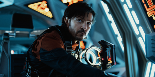 Nella foto Cassian il protagonista della serie Disney Star Wars Andor