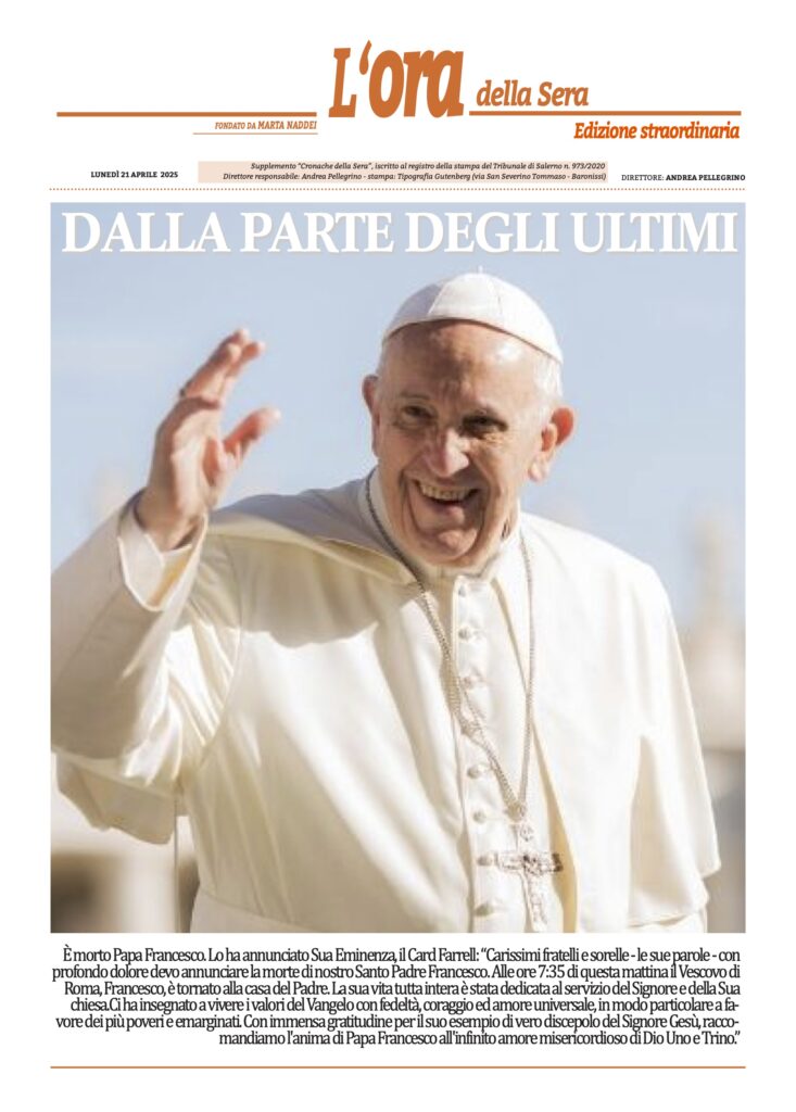 Papa Francesco, Tiso (Accademia IC): “Lascia una eredità di valori da non disperdere”
