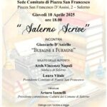 “Salerno Scrive” – Incontro con l’autore Giancarlo D’Aniello