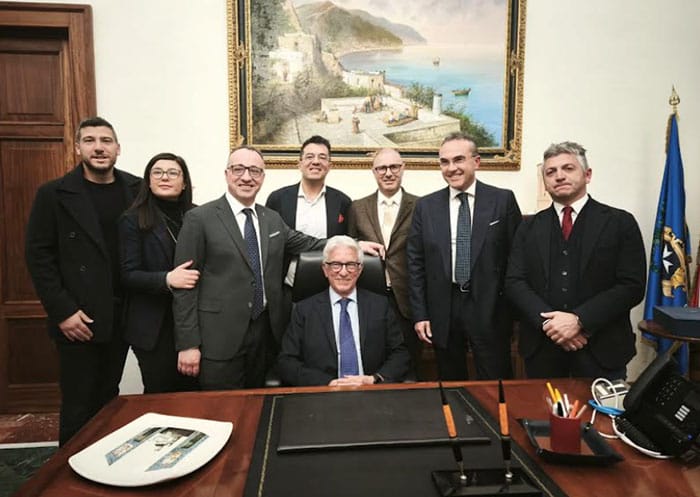Vincenzo Napoli è il nuovo presidente della Provincia di Salerno con il 65% dei consensi