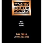 World Liqueur Awards 2025: ad Amaro Don Carlo la Medaglia di Bronzo