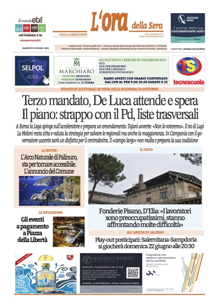 ORA 17 giugno 2025
