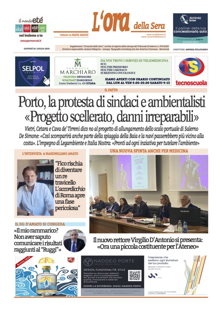 ORA 24 luglio 2025