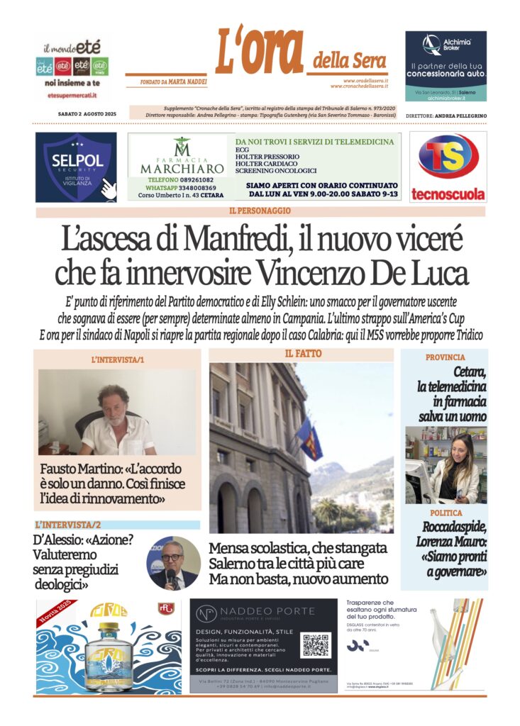ORA 2 agosto 2025