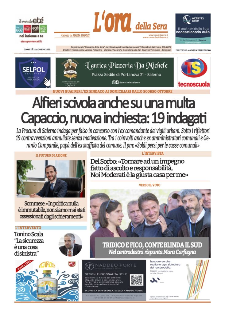 ORA 21 agosto 2025