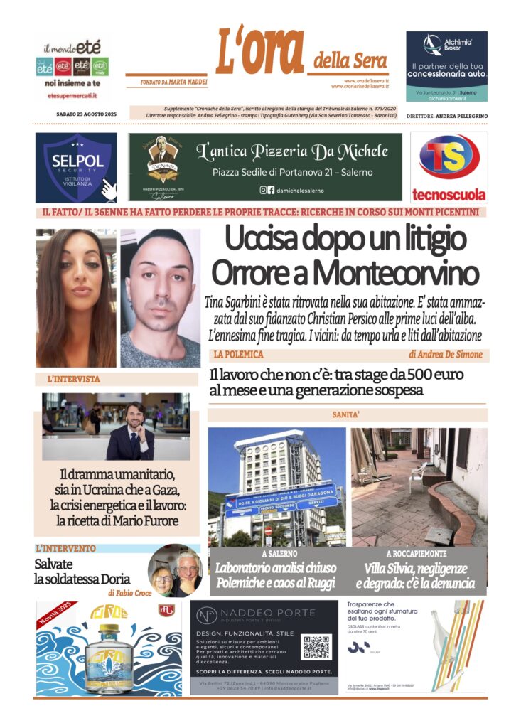 ORA 23 agosto 2025