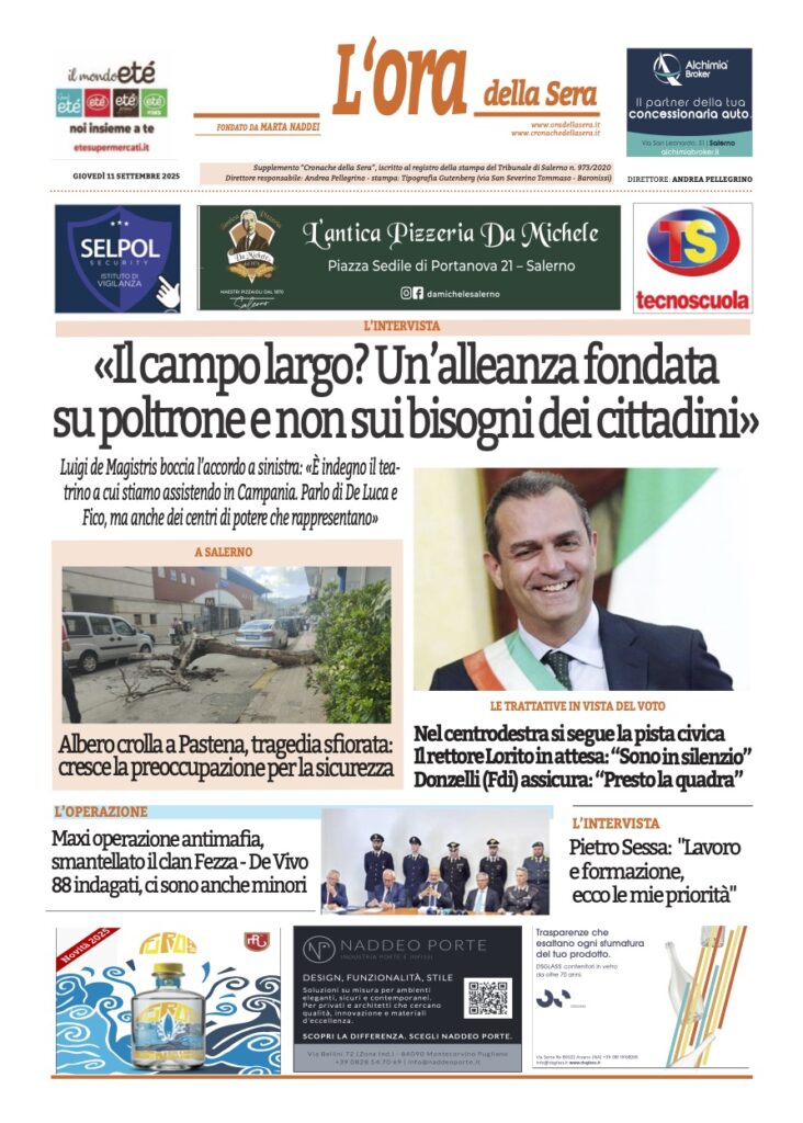 ORA 11 settembre 2025