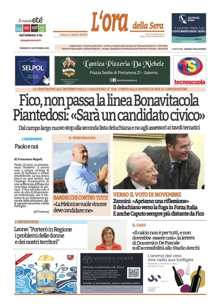 ORA 19 settembre 2025