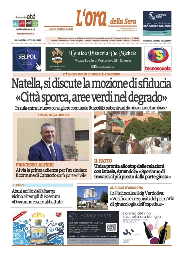 ORA 24 settembre 2025