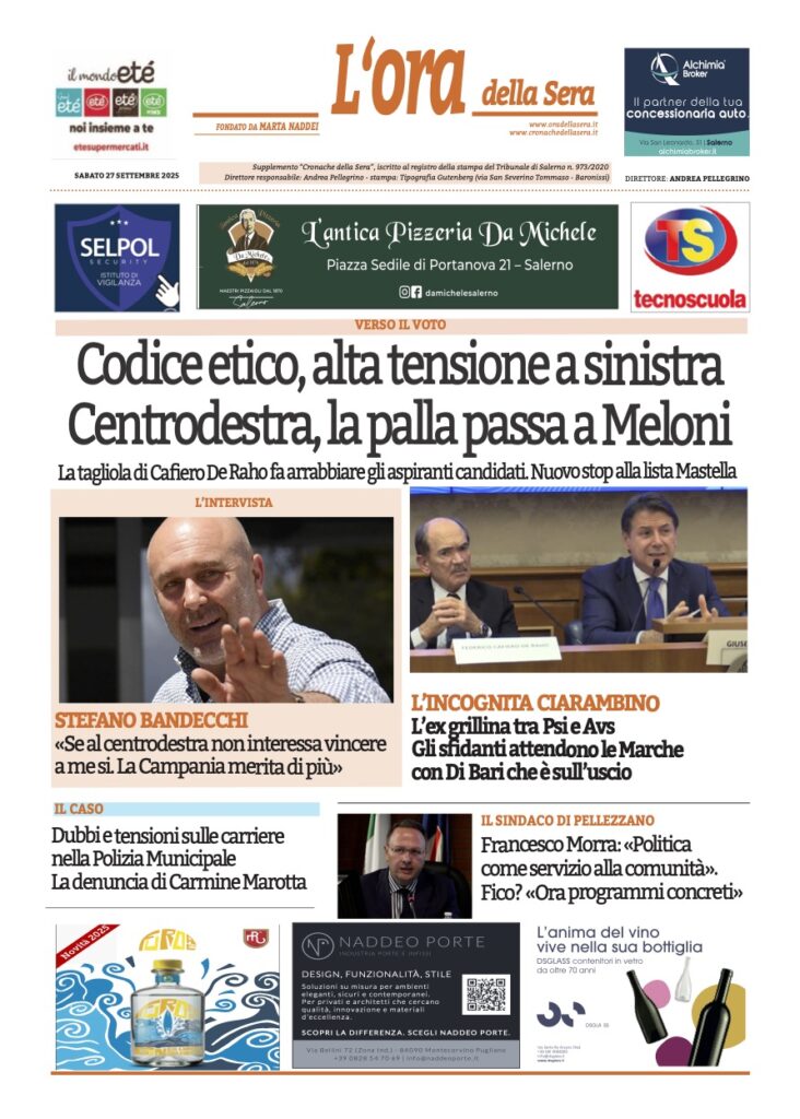 ORA 27 settembre 2025