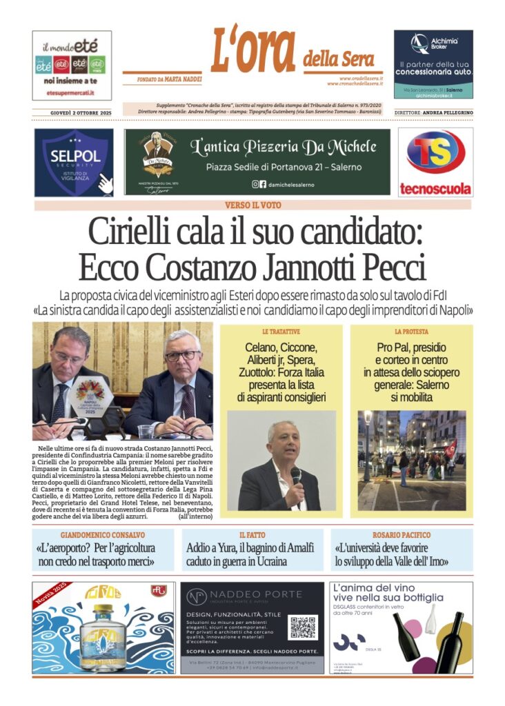 ORA 2 ottobre 2025