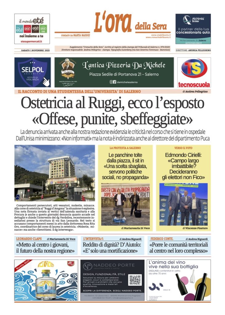 ORA 1 novembre 2025