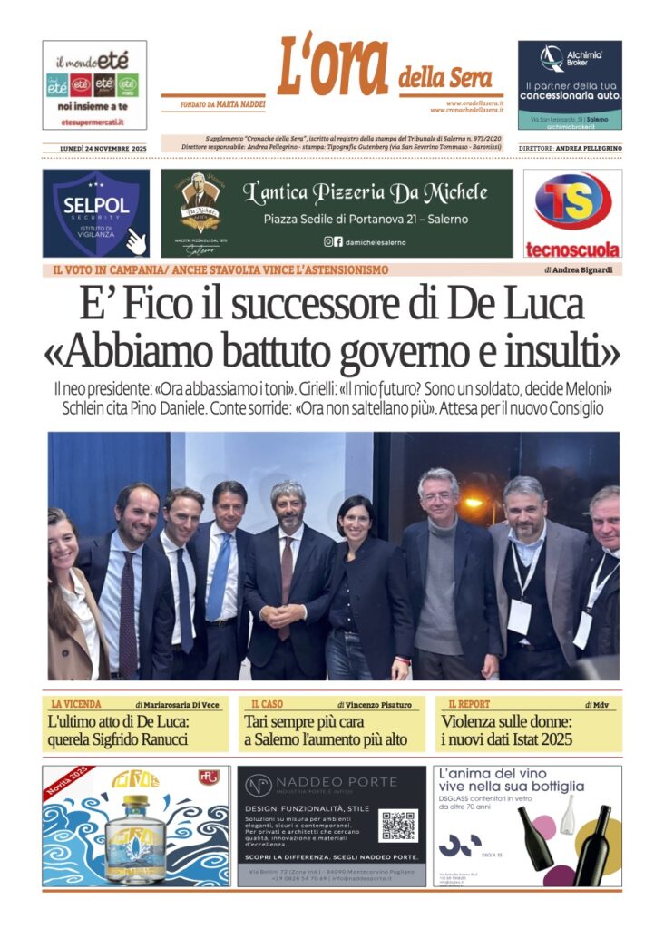 ORA 24 novembre 2025