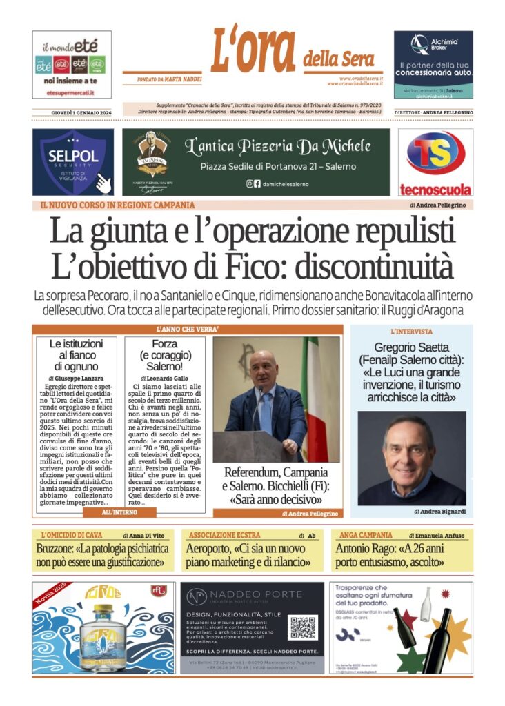 ORA 1 Gennaio 2026
