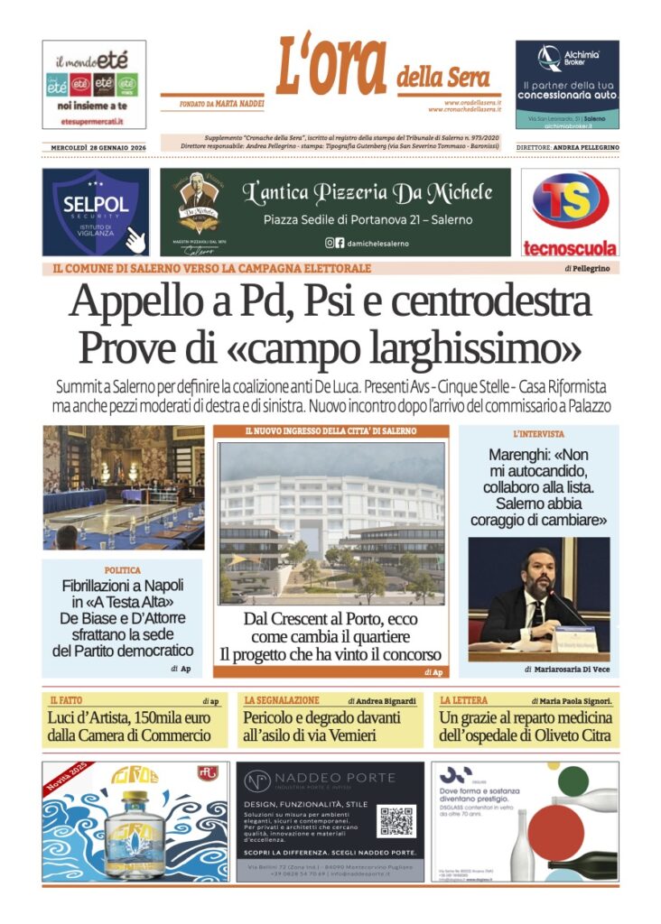 ORA 28 gennaio 2026