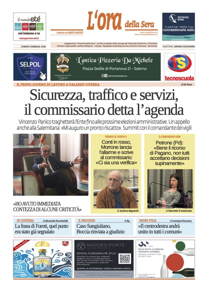ORA 9 febbraio 2026