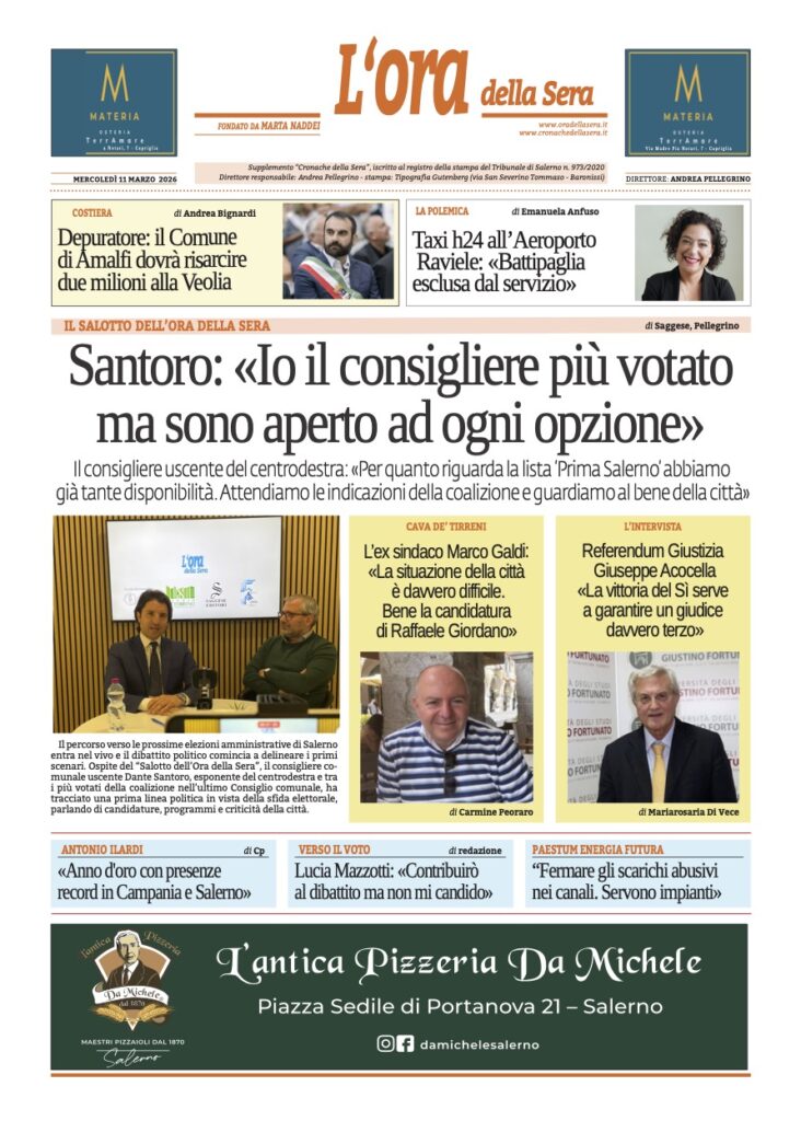 ORA 11 marzo 2026