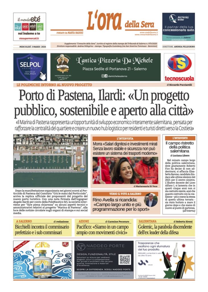 ORA 3 marzo 2026