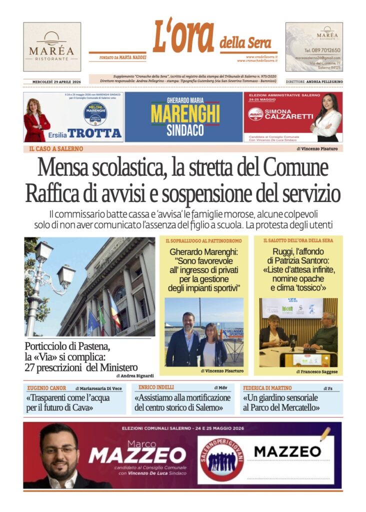 ORA 29 aprile 2026