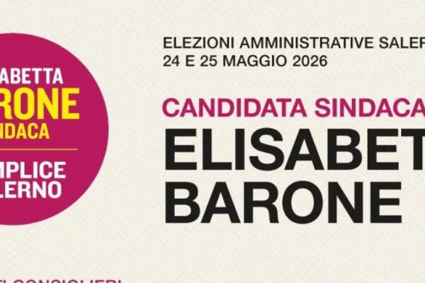 Comunali Salerno 2026, Elisabetta Barone candidata sindaca: “Dopo 33 anni la città riparte”