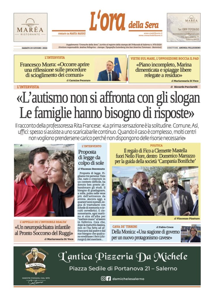 ORA 20 giugno 2026