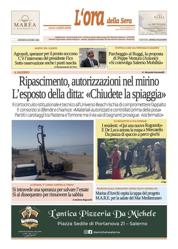 ORA 24 giugno 2026
