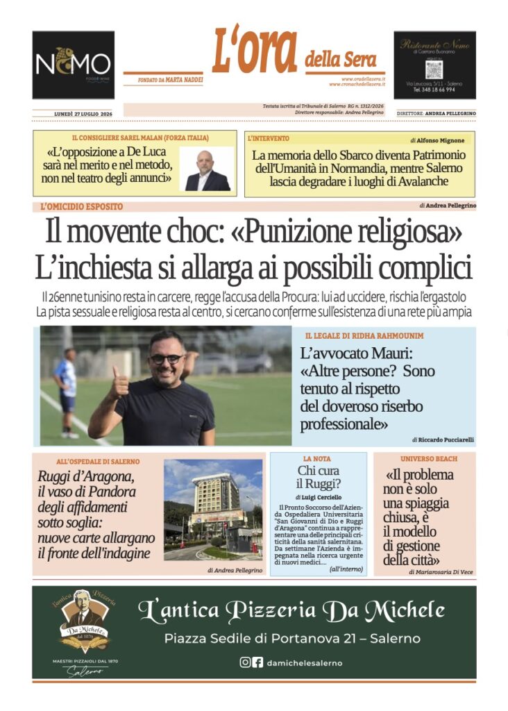 ORA 27 luglio 2026