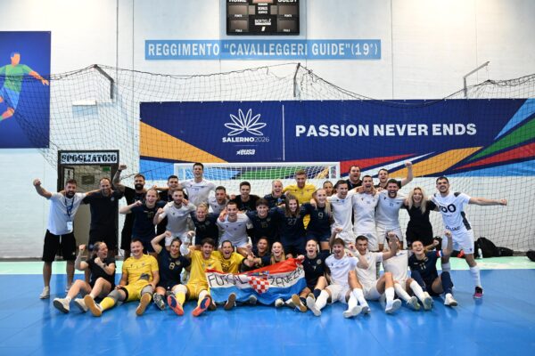 EUG Salerno 2026, dominio croato nel futsal: Spalato e Zagabria conquistano l’oro davanti al pubblico delle grandi occasioni