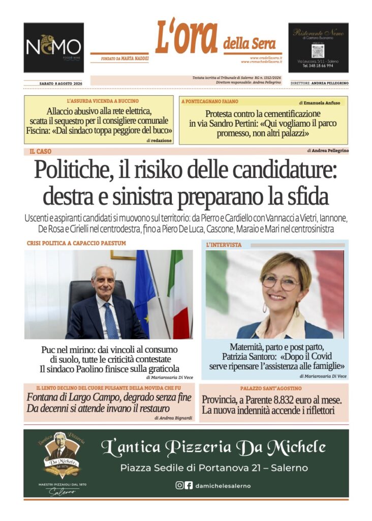 ORA 8 agosto 2026