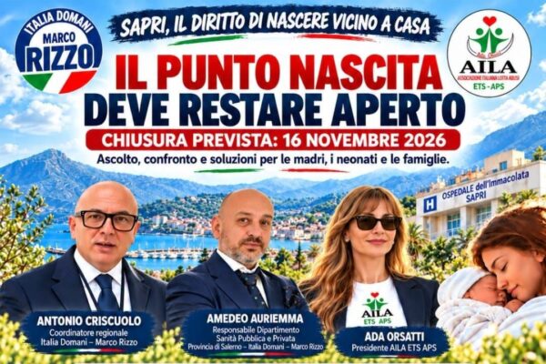 Punto nascita di Sapri, il territorio rischia di perdere un servizio vitale: «Madri e neonati non sono numeri»